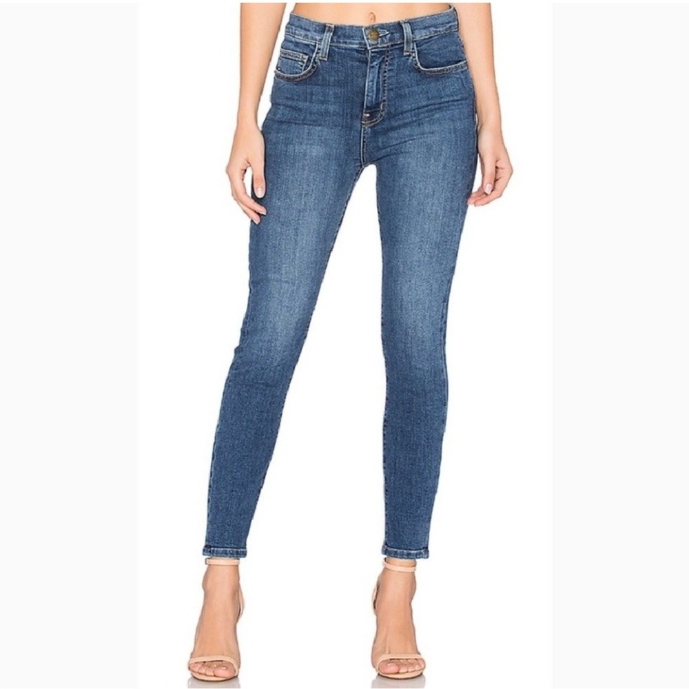 Paige Denim 29 Peg Ankle Skinny Leg Jeans‎ Ilyse Stretch Blue Denim Capsule Chic